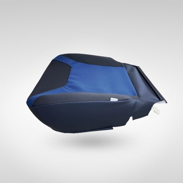 Assise Complète Conducteur Opel Vivaro A (2001–2014) – Tissu Bleu/Gris d’Origine & Mousse Haute Densité, Fabrication Française – Image 4