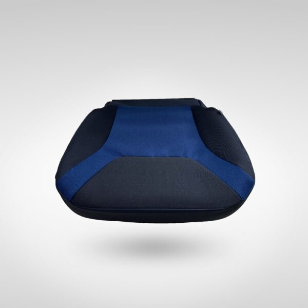 Assise Complète Conducteur Opel Vivaro A (2001–2014) – Tissu Bleu/Gris d’Origine & Mousse Haute Densité, Fabrication Française – Image 2